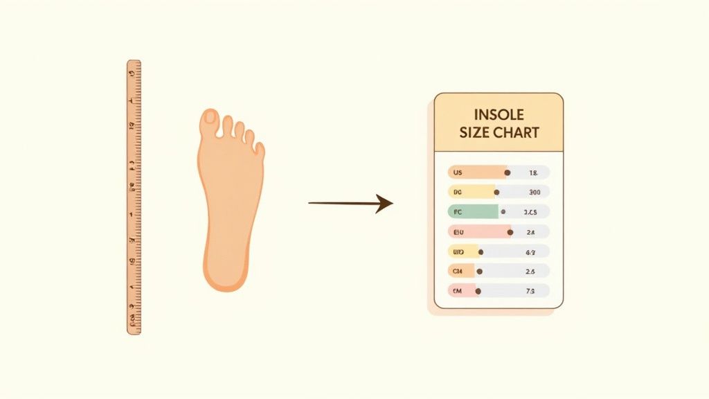 Insole Size Chart to Find Your Perfect Fit
