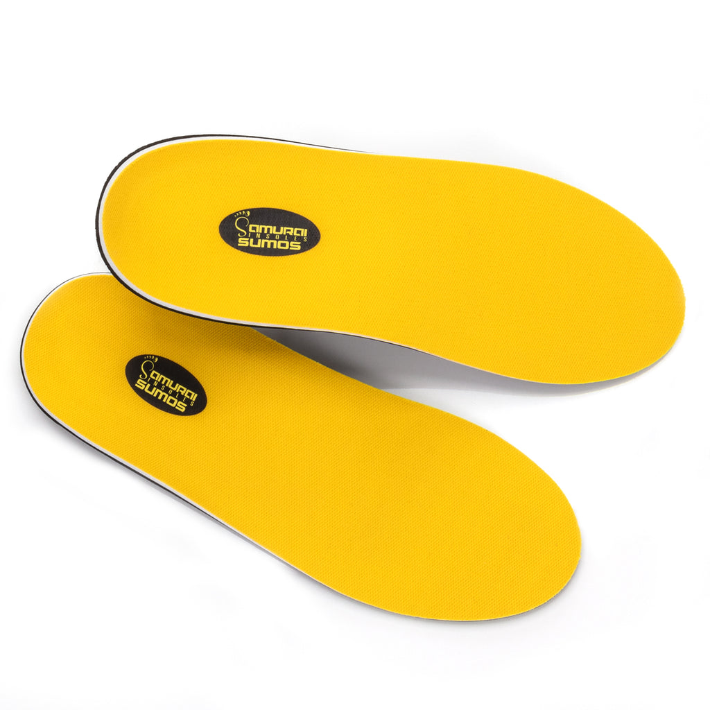 Samurai Insoles Sumos- Super Padded Orthotic Arch Support Insoles