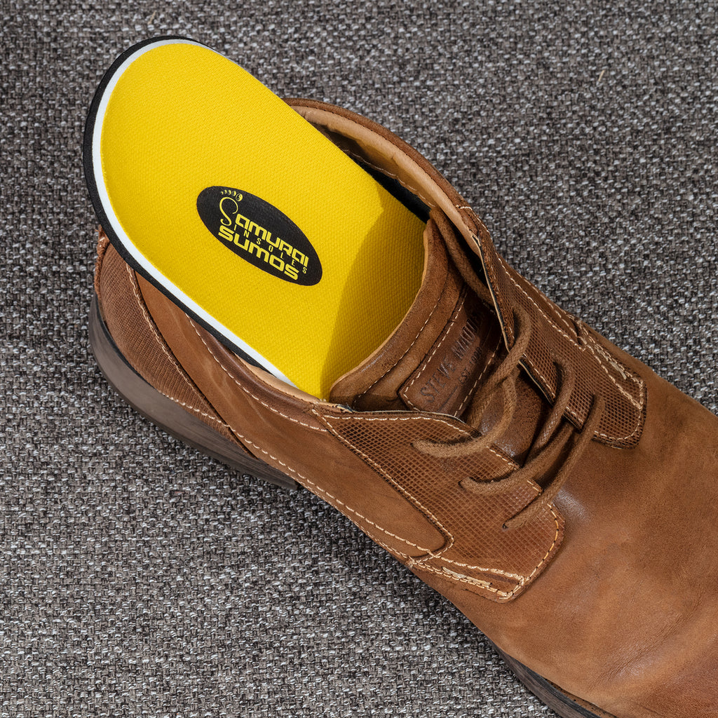 Flat Foot Insoles For Men Samurai Insoles Instant-Relief Orthotics