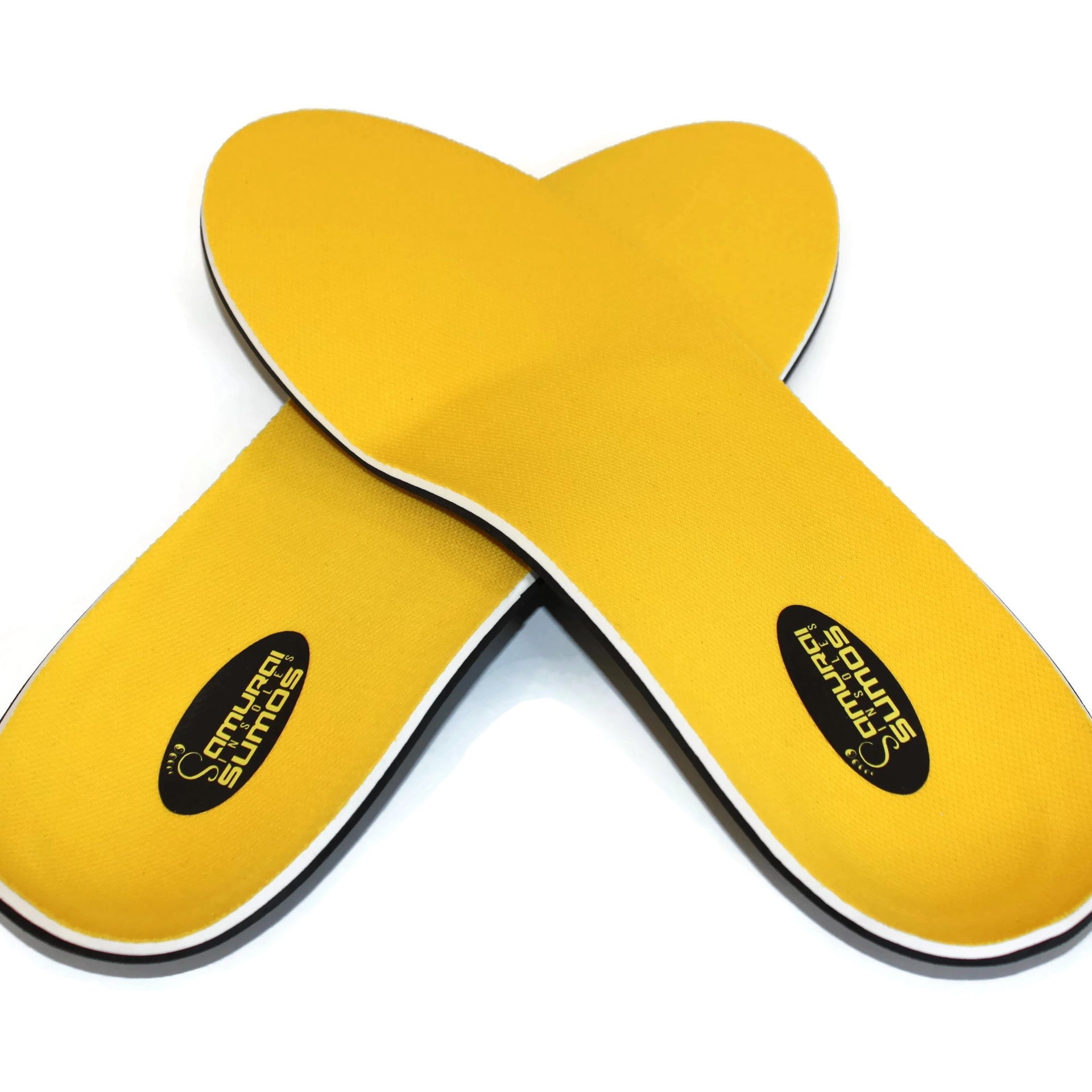 Samurai Insoles Sumos – Full-Length Extra Cushioned Orthotic Support Insoles for Plantar Fasciitis and Everyday Foot Pain