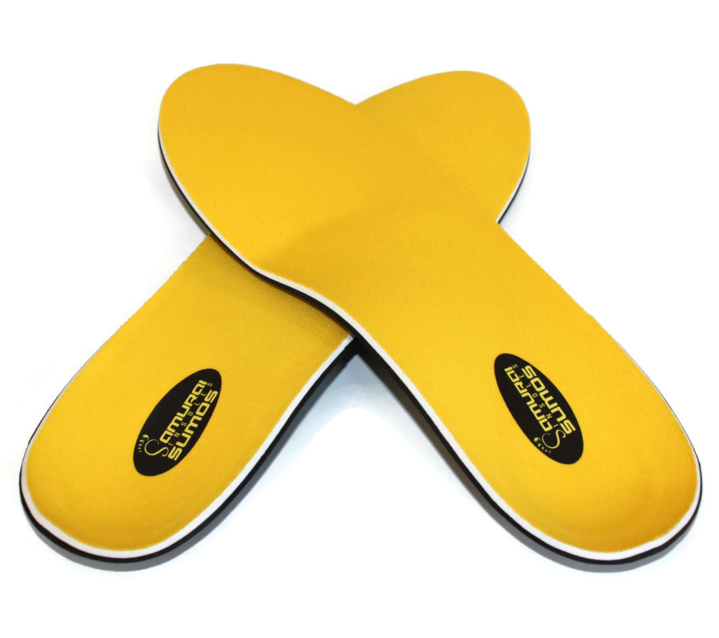 Samurai Insoles Sumos- Super Padded Orthotic Arch Support Insoles
